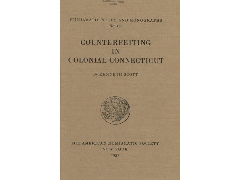Counterfeiting in Colonial Connecticut